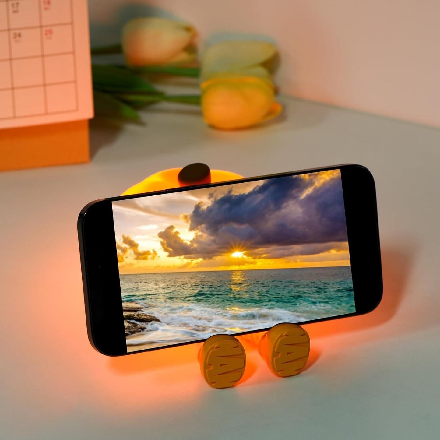 Sad Pumpkin Silicone Lamp